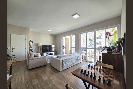 Sala de apartamento para alugar com 4 quartos, 168m² em Moema, São Paulo