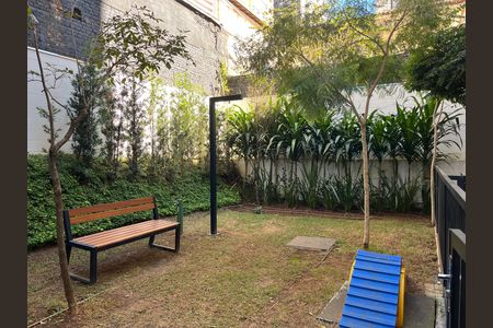 Studio para alugar com 34m², 1 quarto e sem vaga Studio para alugar com 34m², 1 quarto e sem vagaÁrea comum - Pet