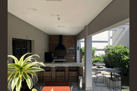 Studio para alugar com 34m², 1 quarto e sem vaga Studio para alugar com 34m², 1 quarto e sem vagaÁrea comum - Churrasqueira