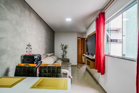 Sala de apartamento para alugar com 2 quartos, 84m² em Jardim Santo Alberto, Santo André