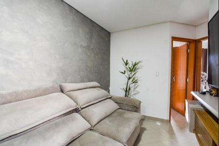 Sala de apartamento para alugar com 2 quartos, 84m² em Jardim Santo Alberto, Santo André