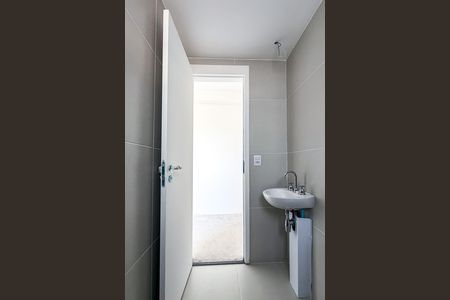 Banheiro de kitnet/studio à venda com 1 quarto, 29m² em Mooca, São Paulo