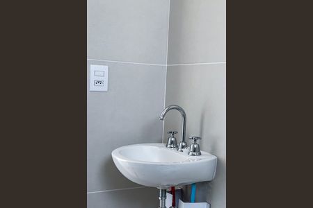 Banheiro de kitnet/studio à venda com 1 quarto, 29m² em Mooca, São Paulo