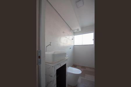 Banheiro da Suíte de kitnet/studio para alugar com 1 quarto, 40m² em Canaa, Belo Horizonte