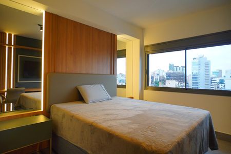 Studio para alugar com 25m², 1 quarto e sem vaga Studio para alugar com 25m², 1 quarto e sem vagaSala _Quarto
