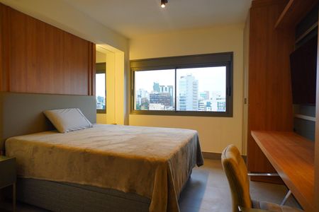 Sala_Quarto  de kitnet/studio para alugar com 1 quarto, 25m² em Rio Branco, Porto Alegre
