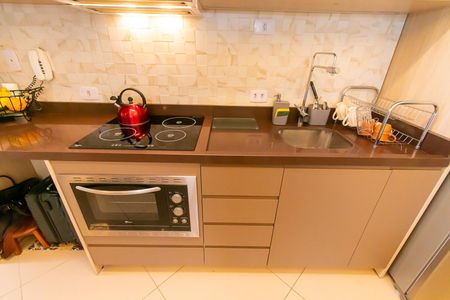 Cozinha de apartamento à venda com 1 quarto, 39m² em Ipiranga, São Paulo