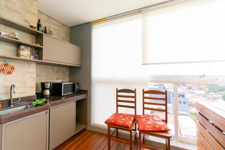 Varanda da Sala de apartamento à venda com 1 quarto, 39m² em Ipiranga, São Paulo