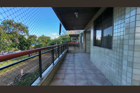 Varanda  de apartamento para alugar com 3 quartos, 130m² em Recreio dos Bandeirantes, Rio de Janeiro