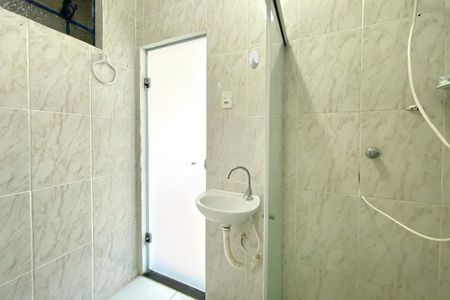 Banheiro da Suíte de apartamento para alugar com 1 quarto, 55m² em Lourdes, Belo Horizonte