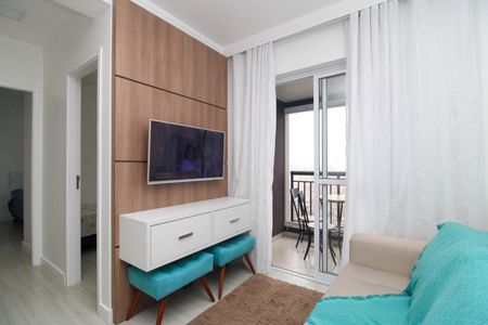 Sala de apartamento para alugar com 2 quartos, 48m² em Vila Andrade, São Paulo