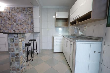 Cozinha de casa à venda com 3 quartos, 152m² em Jardim Stetel, Santo André