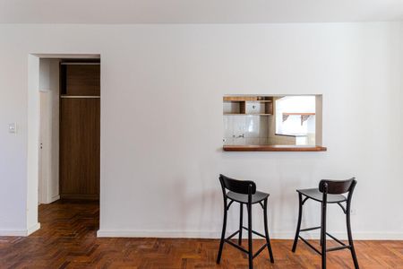 Studio para alugar com 58m², 1 quarto e sem vaga Studio para alugar com 58m², 1 quarto e sem vagaSala