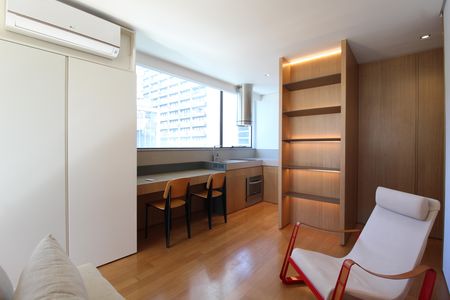 Apartamento à venda com 38m², 1 quarto e 1 vagaSala/Cozinha