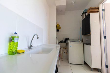 Apartamento para alugar com 34m², 2 quartos e sem vaga Apartamento para alugar com 34m², 2 quartos e sem vagaCozinha e Área de Serviço