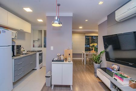 Sala de apartamento à venda com 1 quarto, 47m² em Rio Branco, Porto Alegre