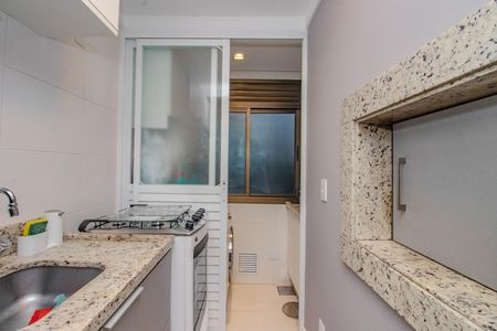Apartamento à venda com 47m², 1 quarto e 1 vagaCozinha e Área de Serviço