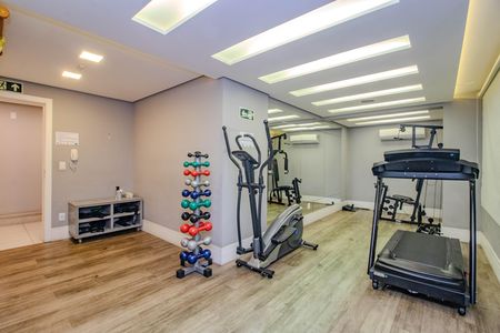Área comum - Academia de apartamento à venda com 1 quarto, 47m² em Rio Branco, Porto Alegre
