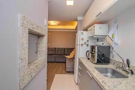 Apartamento à venda com 47m², 1 quarto e 1 vagaCozinha e Área de Serviço