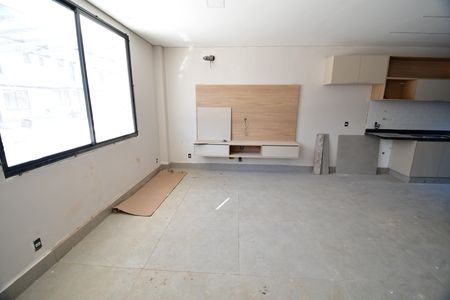 Sala de casa de condomínio à venda com 3 quartos, 130m² em Parque dos Pomares, Campinas