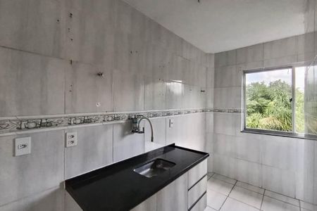 Cozinha e Área de Serviço de apartamento para alugar com 2 quartos, 45m² em Campo Grande, Rio de Janeiro