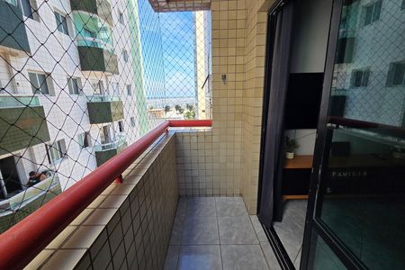 Varanda de apartamento para alugar com 1 quarto, 53m² em Maracanã, Praia Grande
