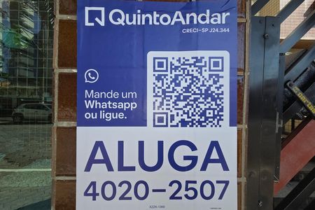 Apartamento para alugar com 53m², 1 quarto e 1 vaga Apartamento para alugar com 53m², 1 quarto e 1 vagaQR