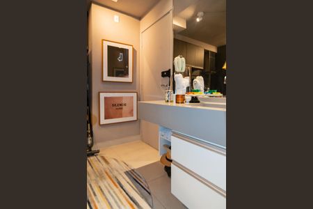 Studio para alugar com 35m², 1 quarto e 1 vaga Studio para alugar com 35m², 1 quarto e 1 vagaBanheiro