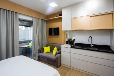 Studio à venda com 25m², 1 quarto e sem vaga