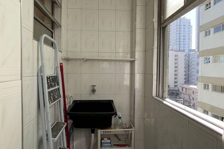 Studio para alugar com 34m², 1 quarto e 1 vaga Studio para alugar com 34m², 1 quarto e 1 vagaCozinha e Área de Serviço