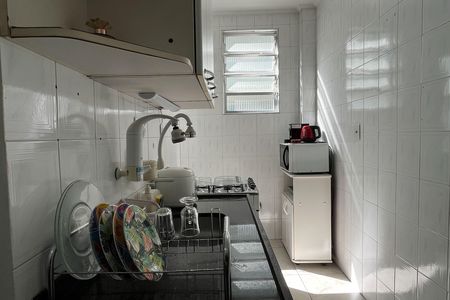 Studio para alugar com 34m², 1 quarto e 1 vaga Studio para alugar com 34m², 1 quarto e 1 vagaCozinha e Área de Serviço