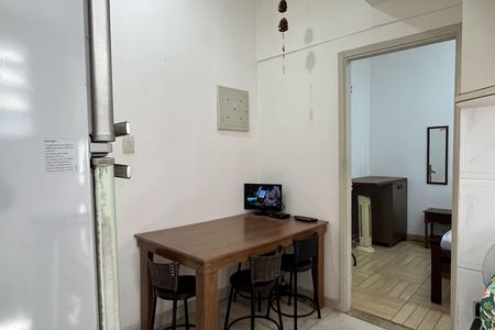 Studio para alugar com 34m², 1 quarto e 1 vaga Studio para alugar com 34m², 1 quarto e 1 vagaCozinha e Área de Serviço