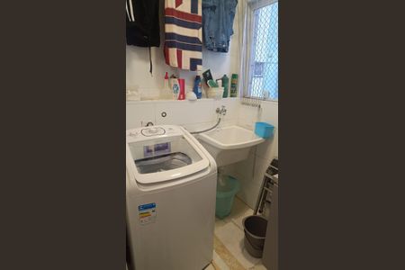 Área de serviço de apartamento à venda com 3 quartos, 80m² em Vila Gilda, Santo André