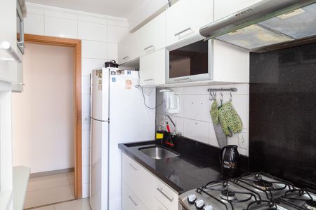 Cozinha de apartamento à venda com 2 quartos, 56m² em Jardim Nova Taboao, Guarulhos