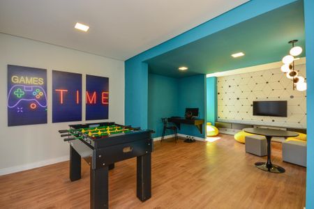 Apartamento para alugar com 38m², 1 quarto e sem vaga Apartamento para alugar com 38m², 1 quarto e sem vagaSalão de jogos