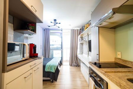 Studio à venda com 22m², 1 quarto e sem vaga Studio à venda com 22m², 1 quarto e sem vagaCozinha
