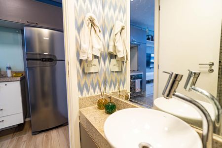 Studio à venda com 22m², 1 quarto e sem vaga Studio à venda com 22m², 1 quarto e sem vagaBanheiro