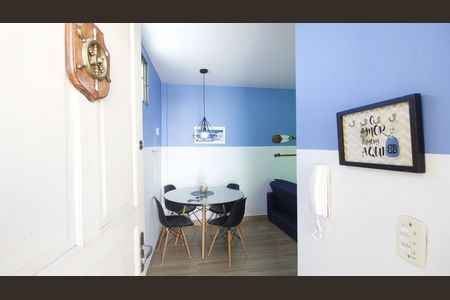 Sala de apartamento para alugar com 1 quarto, 45m² em Vila Nova, Cabo Frio