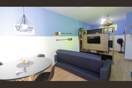 Sala de apartamento para alugar com 1 quarto, 45m² em Vila Nova, Cabo Frio