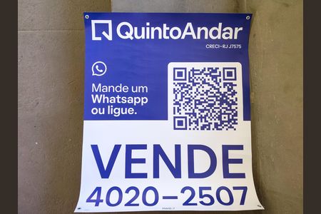Placa de apartamento à venda com 3 quartos, 107m² em Grajaú, Rio de Janeiro