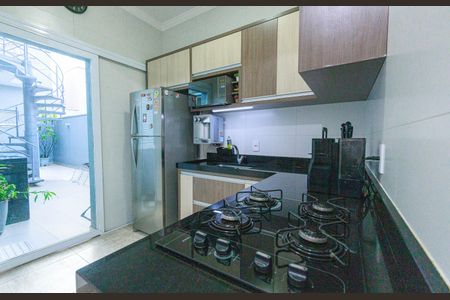 Cozinha de casa de condomínio para alugar com 2 quartos, 135m² em Jardim Park Real, Indaiatuba