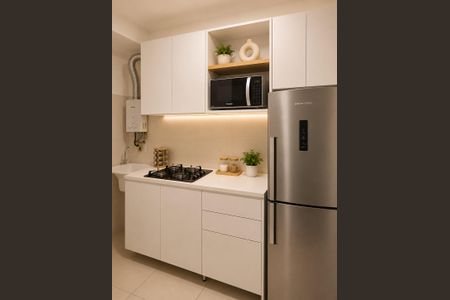 Apartamento à venda com 44m², 2 quartos e 1 vagaCozinha