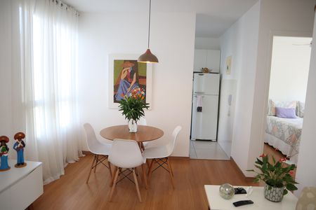 SALA de apartamento à venda com 2 quartos, 44m² em Vargem Grande, Rio de Janeiro
