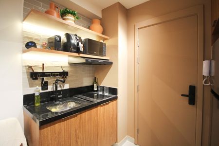 Apartamento para alugar com 29m², 1 quarto e sem vaga Apartamento para alugar com 29m², 1 quarto e sem vagaCozinha