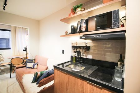 Apartamento para alugar com 29m², 1 quarto e sem vaga Apartamento para alugar com 29m², 1 quarto e sem vagaCozinha