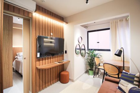 Apartamento para alugar com 29m², 1 quarto e sem vaga Apartamento para alugar com 29m², 1 quarto e sem vagaSala