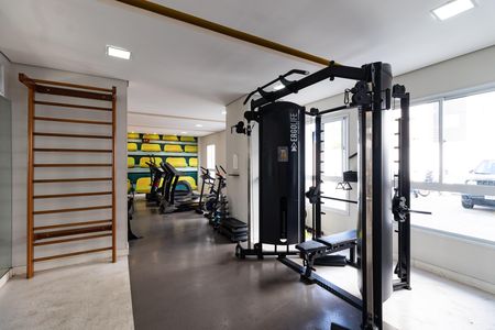Apartamento à venda com 33m², 1 quarto e sem vaga Apartamento à venda com 33m², 1 quarto e sem vagaAcademia