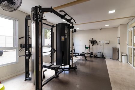 Apartamento à venda com 33m², 1 quarto e sem vaga Apartamento à venda com 33m², 1 quarto e sem vagaAcademia