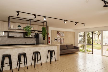 Apartamento à venda com 42m², 2 quartos e 1 vagaÁrea comum - Salão de festas