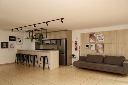 Apartamento à venda com 42m², 2 quartos e 1 vagaÁrea comum - Salão de festas